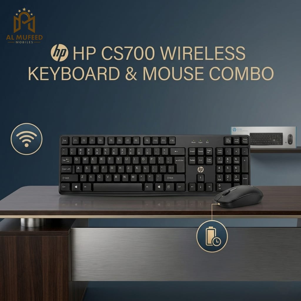 HP CS700 Wireless Mouse Keyboard Set