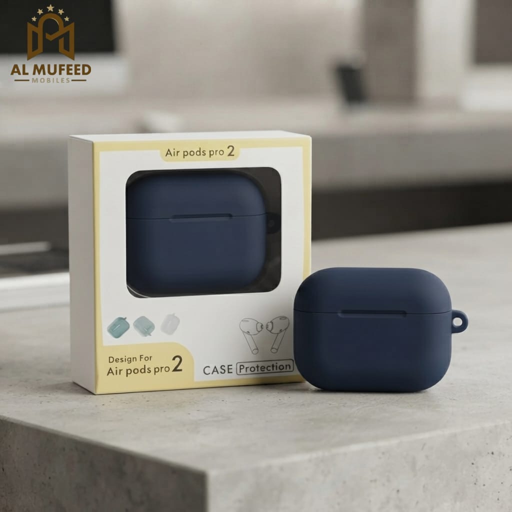Airpods Pro 2 Silicone Case - Navy Blue